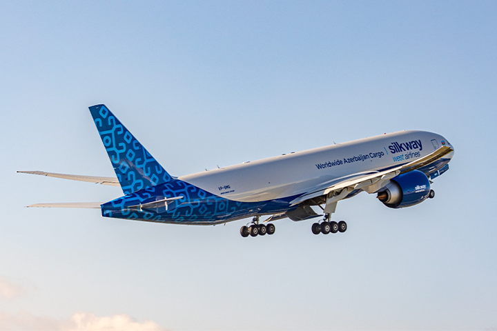Silk Way West Airlines announces the first commercial flight to Istanbul on its newly delivered Boeing 777F