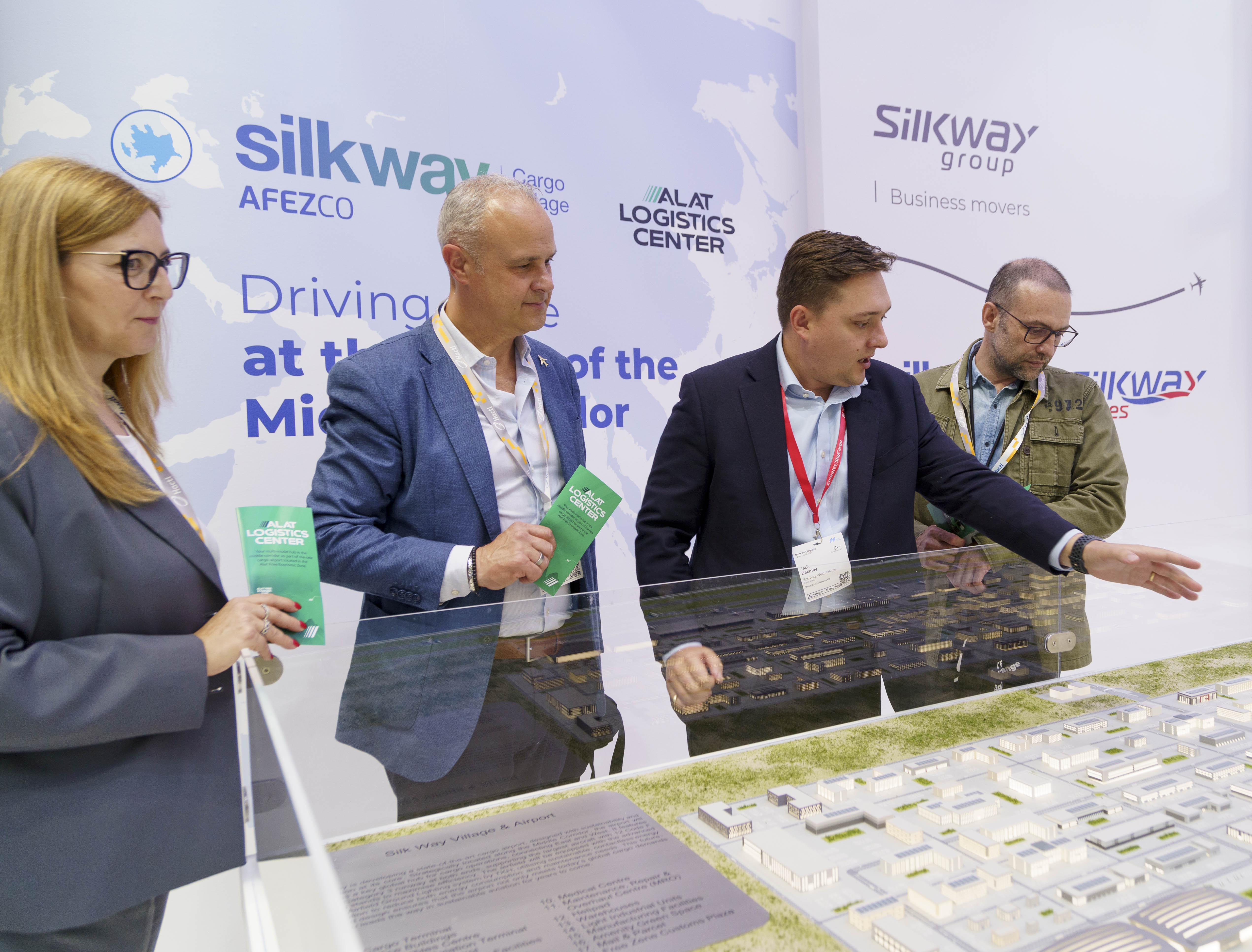 Silk Way Group unveils SW AFEZCO and Alat Logistics Center at Air Cargo Europe  2025
