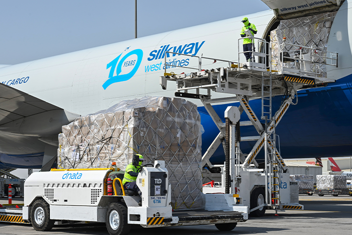 Silk Way West Airlines expands its cooperation with dnata in Singapore